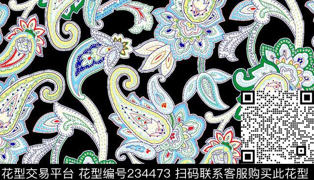 传统印花华亿平台下载（图片编号: 234473） - 瓦栏（Walan）