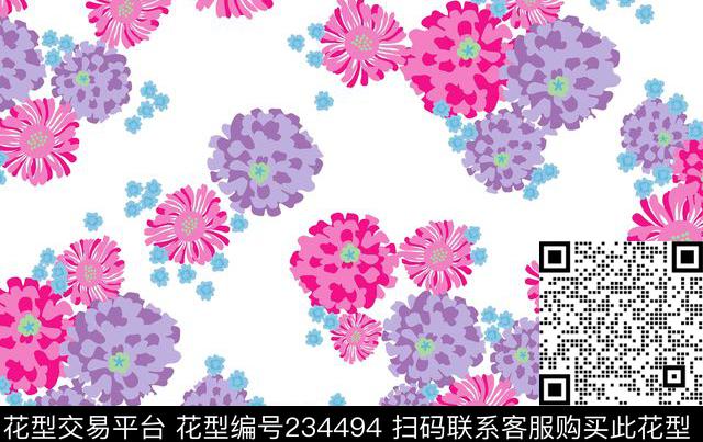 传统印花华亿平台下载（图片编号: 234494） - 瓦栏（Walan）