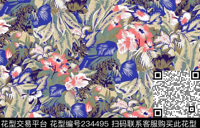 数码印花华亿平台下载（图片编号: 234495） - 瓦栏（Walan）