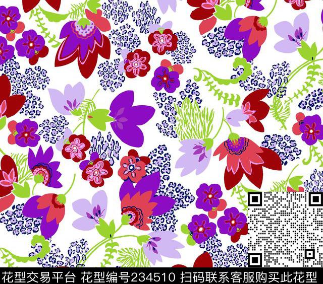 传统印花华亿平台下载（图片编号: 234510） - 瓦栏（Walan）