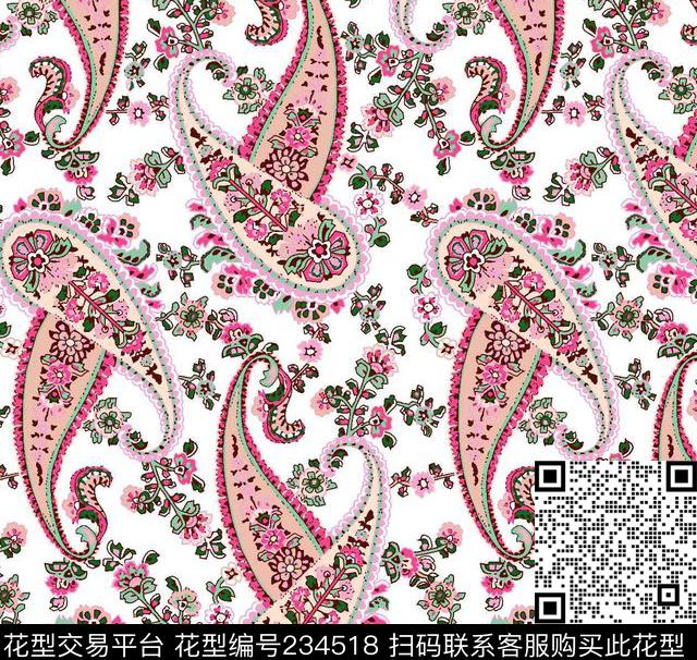 传统印花华亿平台下载（图片编号: 234518） - 瓦栏（Walan）