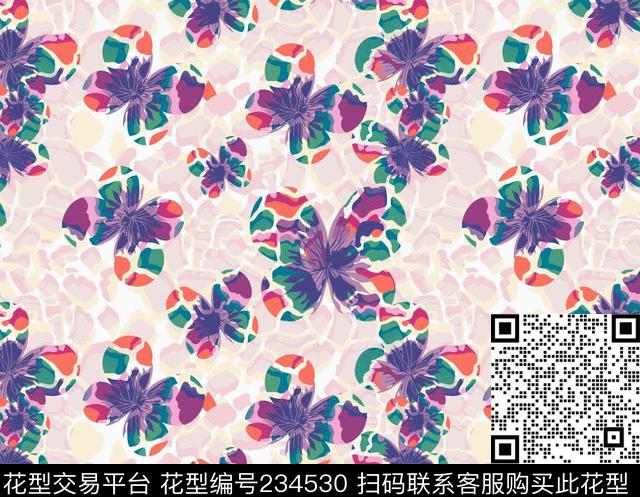 传统印花华亿平台下载（图片编号: 234530） - 瓦栏（Walan）