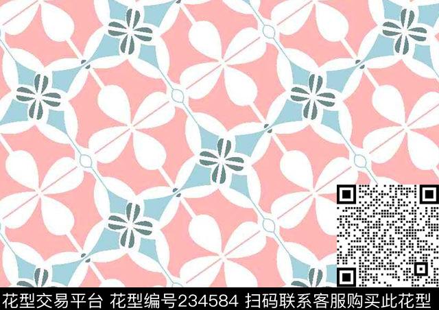 传统印花华亿平台下载（图片编号: 234584） - 瓦栏（Walan）