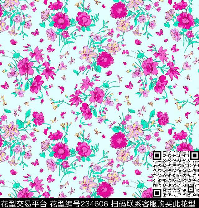 传统印花华亿平台下载（图片编号: 234606） - 瓦栏（Walan）