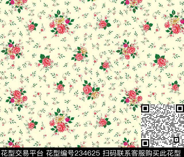 传统印花华亿平台下载（图片编号: 234625） - 瓦栏（Walan）