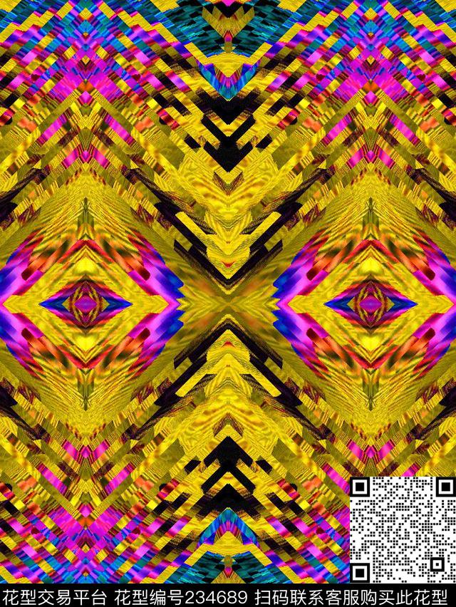 民族数码印花华亿平台下载（图片编号: 234689） - 瓦栏（Walan）