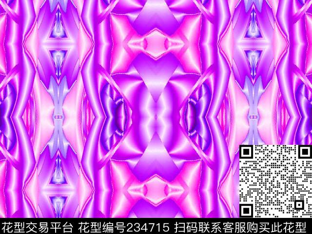 立体女装数码印花华亿平台下载（图片编号: 234715） - 瓦栏（Walan）