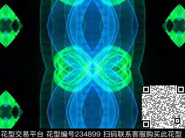 几何立体太空数码印花华亿平台下载（图片编号: 234899） - 瓦栏（Walan）