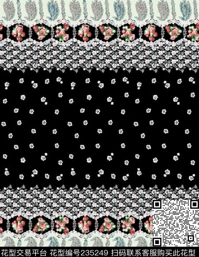 传统印花华亿平台下载（图片编号: 235249） - 瓦栏（Walan）