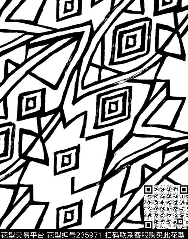 传统印花华亿平台下载（图片编号: 235971） - 瓦栏（Walan）