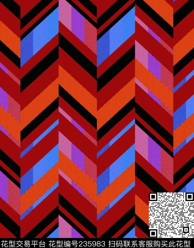 传统印花华亿平台下载（图片编号: 235983） - 瓦栏（Walan）