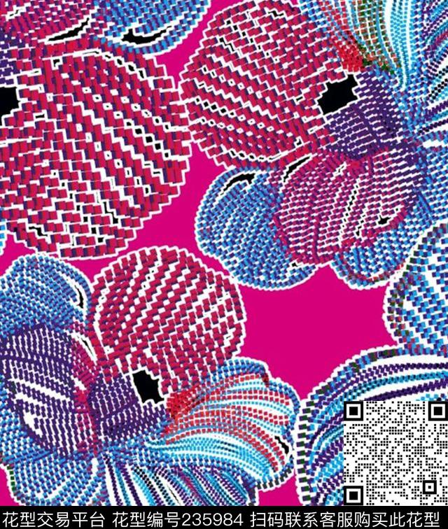 传统印花华亿平台下载（图片编号: 235984） - 瓦栏（Walan）