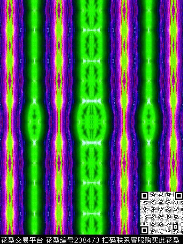 条纹印花裤春夏装数码印花华亿平台下载（图片编号: 238473） - 瓦栏（Walan）