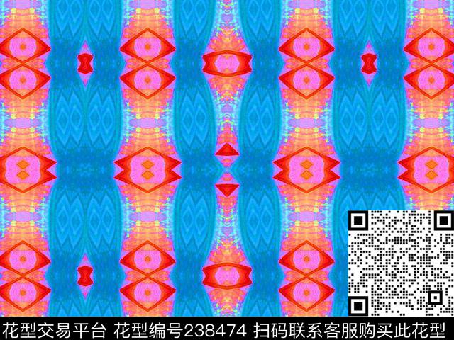 印花裤衬衫数码印花华亿平台下载（图片编号: 238474） - 瓦栏（Walan）