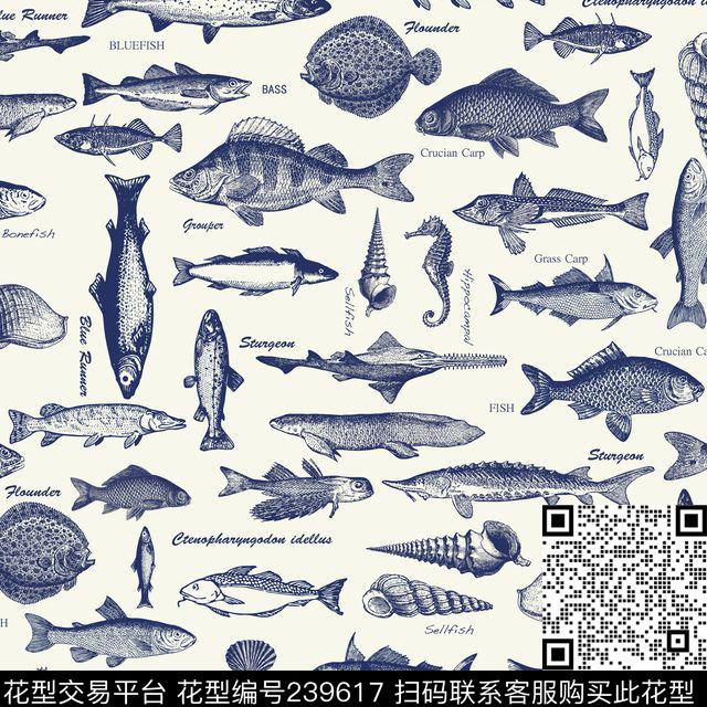 壁纸鱼鱼类数码印花华亿平台下载（图片编号: 239617） - 瓦栏（Walan）