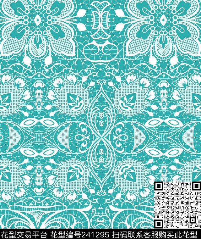 传统印花华亿平台下载（图片编号: 241295） - 瓦栏（Walan）