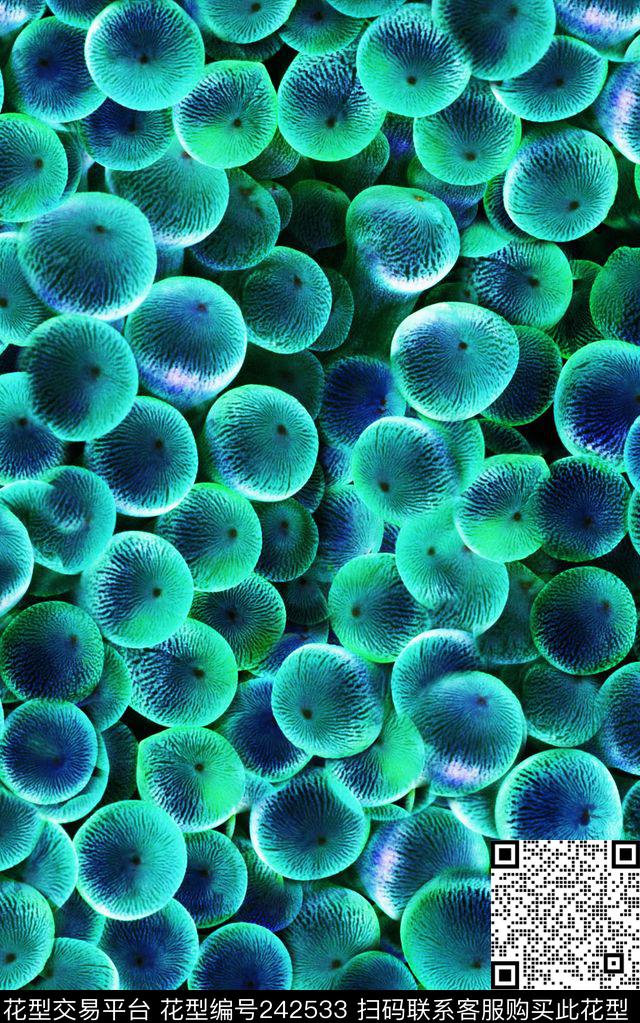 休闲抽象怀旧数码印花华亿平台下载（图片编号: 242533） - 瓦栏（Walan）