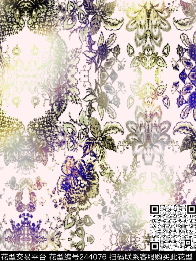 数码印花华亿平台下载（图片编号: 244076） - 瓦栏（Walan）