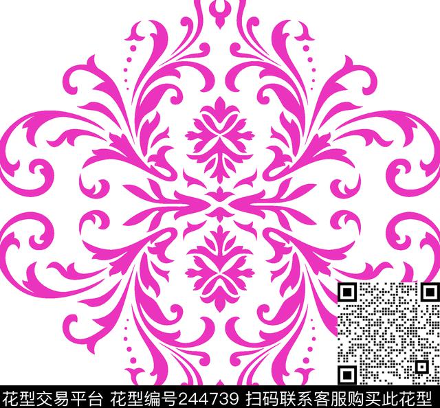 传统印花华亿平台下载（图片编号: 244739） - 瓦栏（Walan）