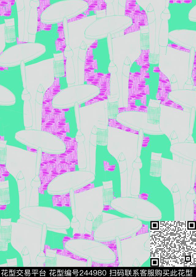 数码印花华亿平台下载（图片编号: 244980） - 瓦栏（Walan）