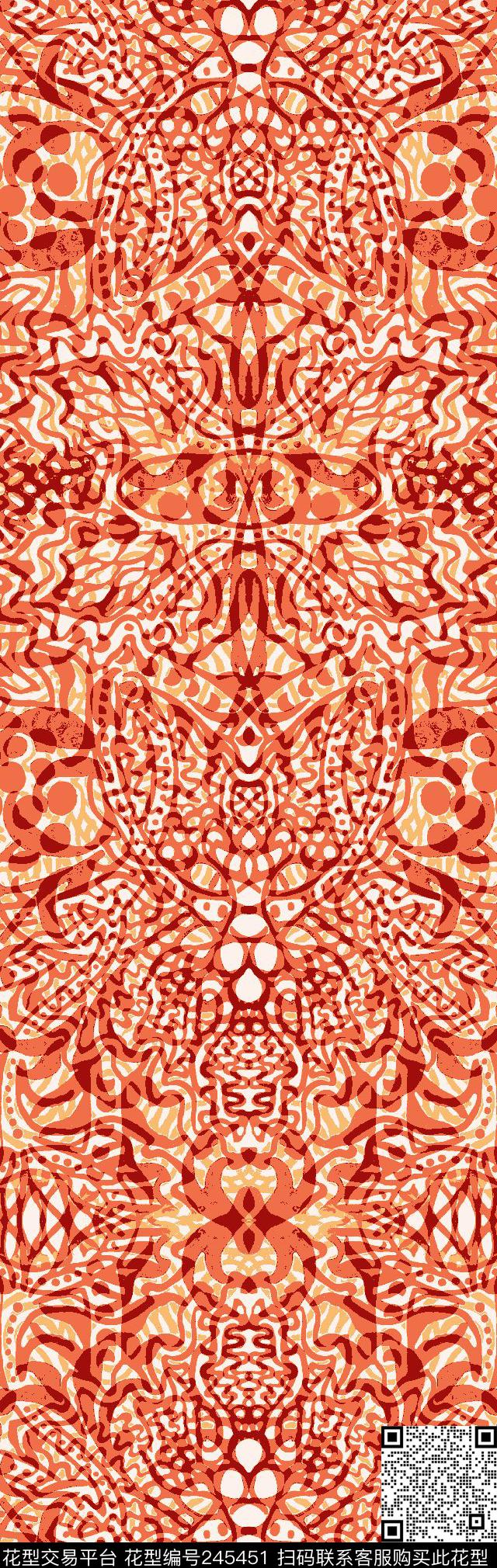 传统印花华亿平台下载（图片编号: 245451） - 瓦栏（Walan）