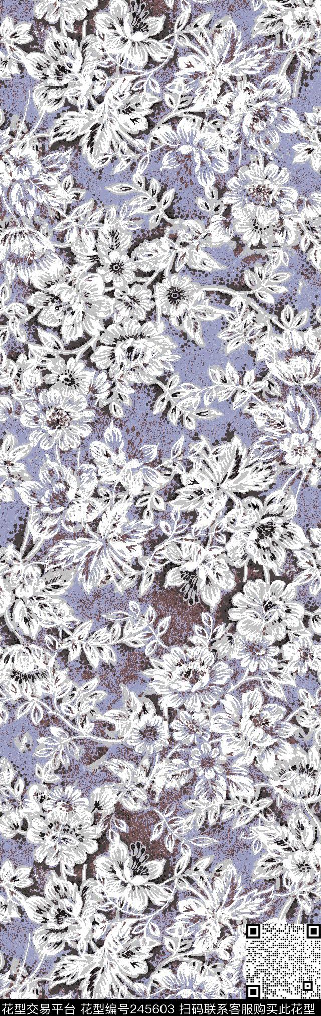 传统印花华亿平台下载（图片编号: 245603） - 瓦栏（Walan）