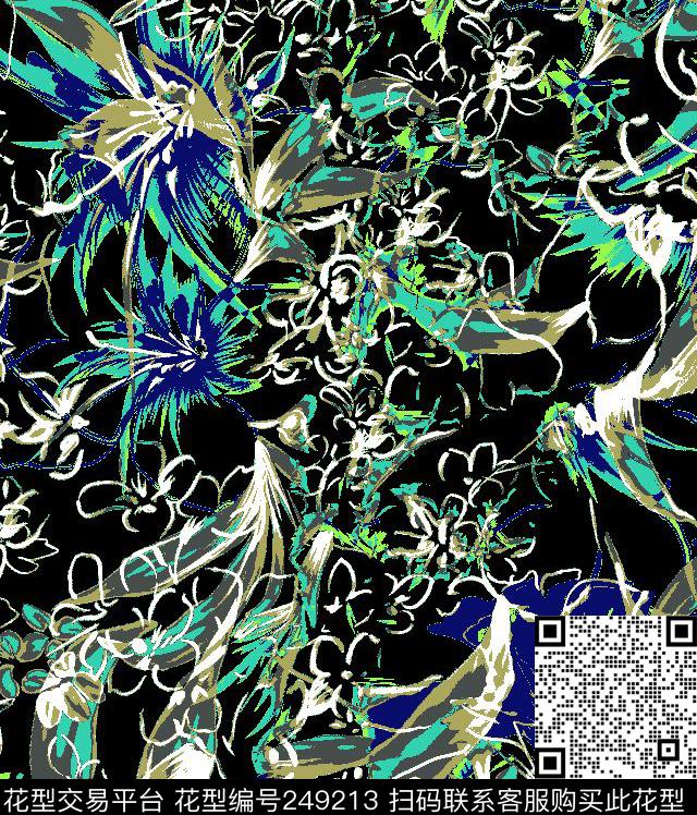 传统印花华亿平台下载（图片编号: 249213） - 瓦栏（Walan）