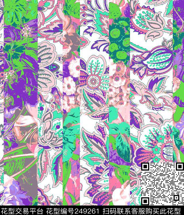 传统印花华亿平台下载（图片编号: 249261） - 瓦栏（Walan）