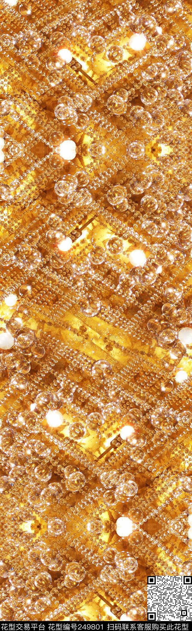 珠宝宝石璀璨数码印花华亿平台下载（图片编号: 249801） - 瓦栏（Walan）