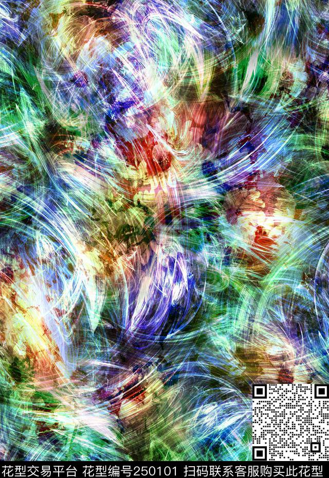 数码印花华亿平台下载（图片编号: 250101） - 瓦栏（Walan）