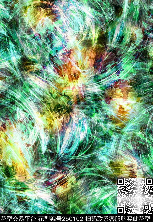 数码印花华亿平台下载（图片编号: 250102） - 瓦栏（Walan）