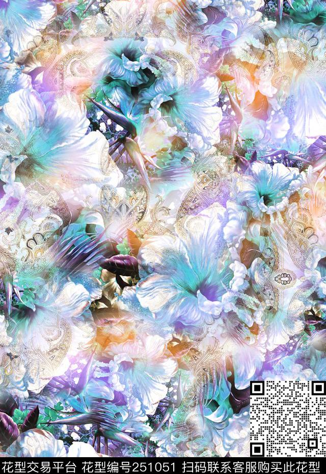 数码印花华亿平台下载（图片编号: 251051） - 瓦栏（Walan）