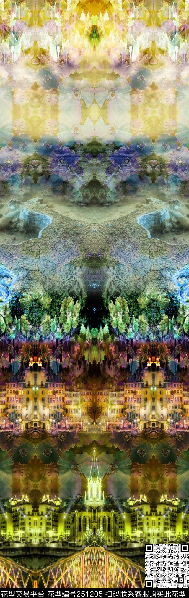 定位城市风景照片定位数码印花华亿平台下载（图片编号: 251205） - 瓦栏（Walan）