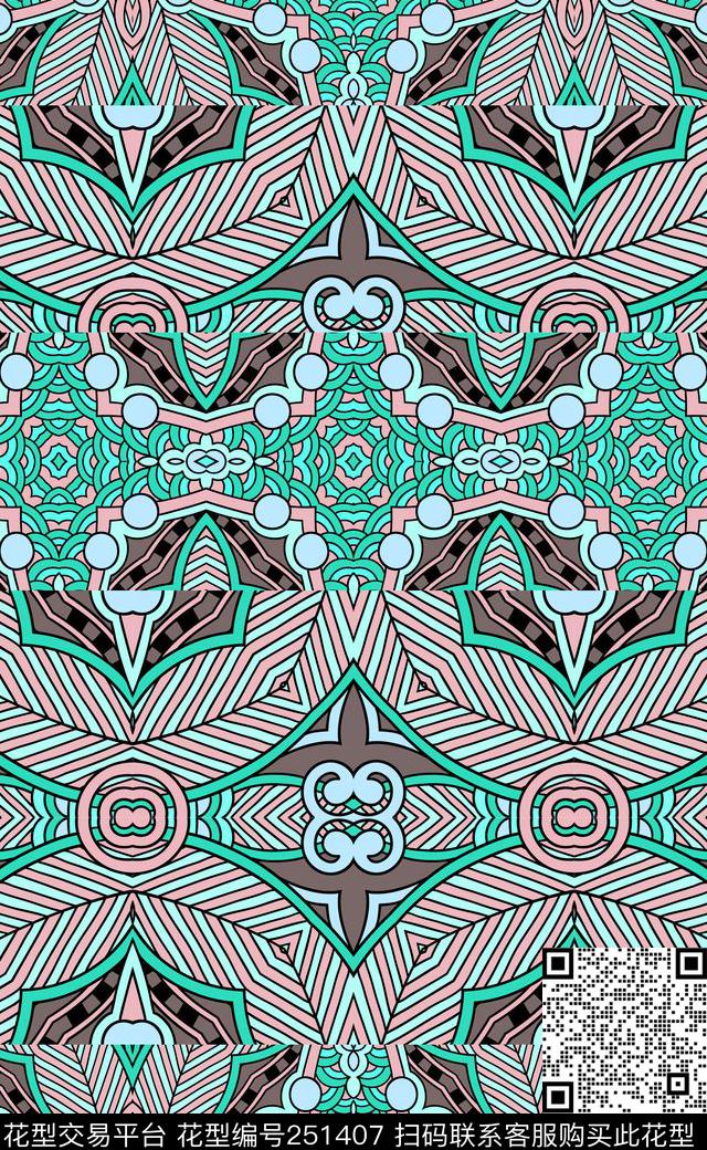 数码印花华亿平台下载（图片编号: 251407） - 瓦栏（Walan）