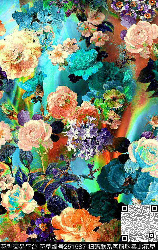 数码印花华亿平台下载（图片编号: 251587） - 瓦栏（Walan）