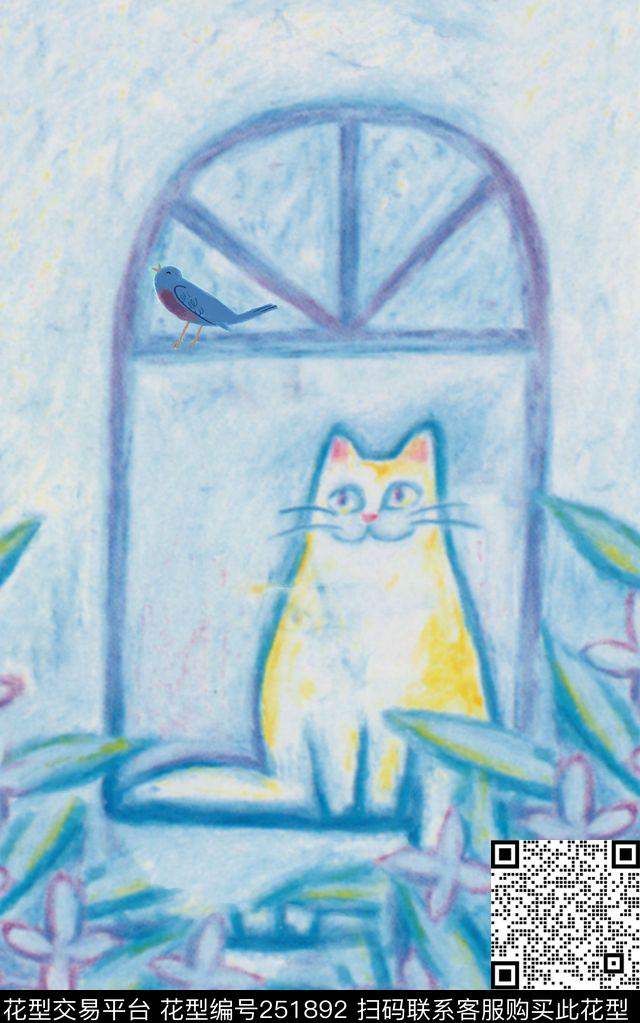 P-田园风/Countryside数码印花华亿平台下载（图片编号: 251892） - 瓦栏（Walan）