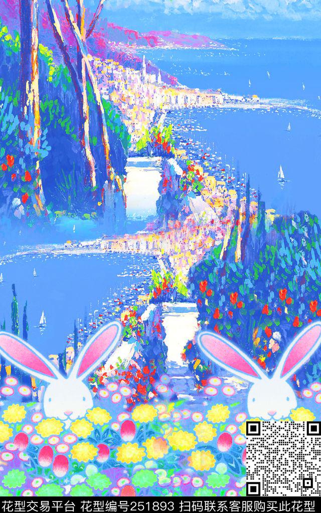 P-田园风/Countryside风景景观数码印花华亿平台下载（图片编号: 251893） - 瓦栏（Walan）