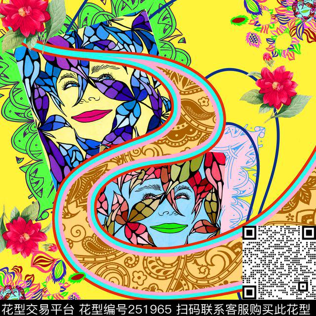 数码印花华亿平台下载（图片编号: 251965） - 瓦栏（Walan）