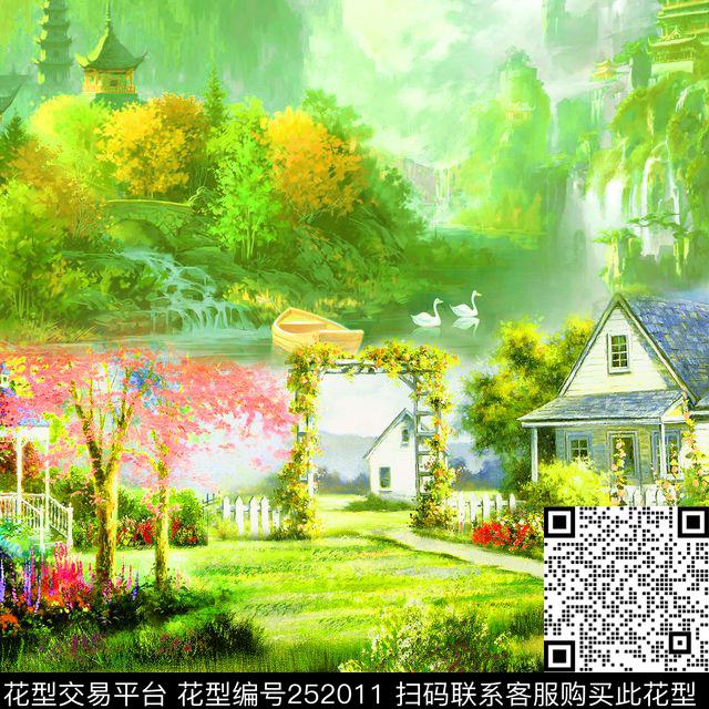 数码印花华亿平台下载（图片编号: 252011） - 瓦栏（Walan）