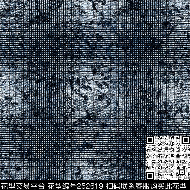 肌理树叶复古裤料裤子感悟抽象传统印花华亿平台下载（图片编号: 252619） - 瓦栏（Walan）