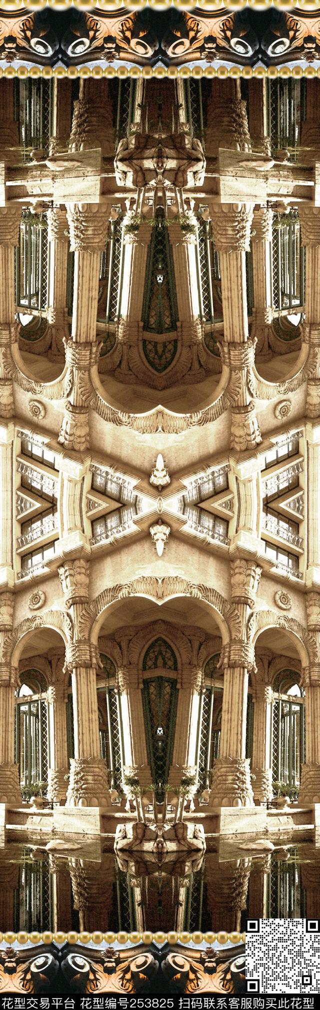 定位风景石头石柱建筑民族宗教大牌风民族风数码印花华亿平台下载（图片编号: 253825） - 瓦栏（Walan）