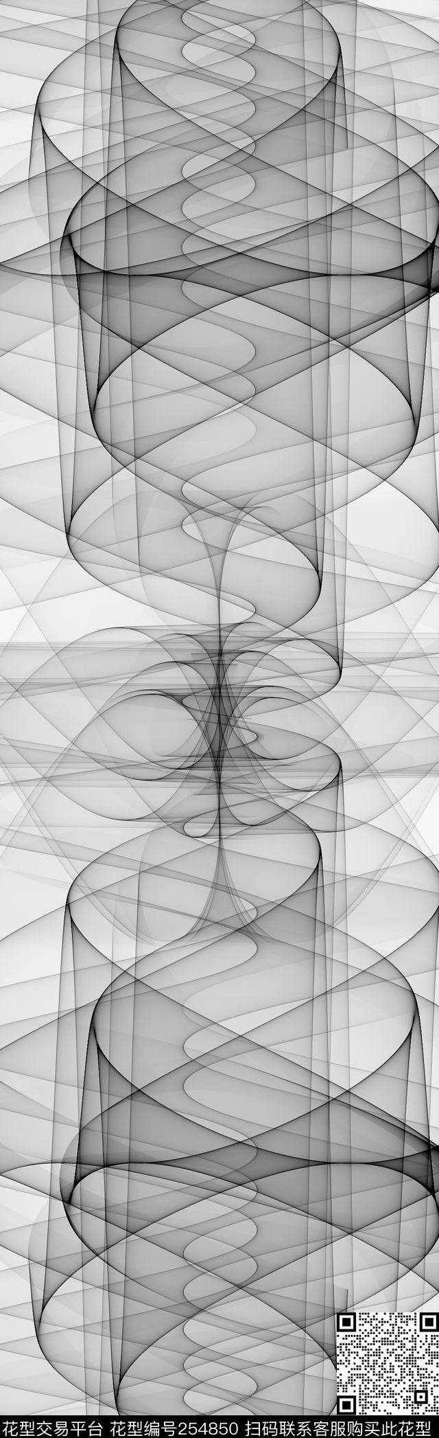 休闲抽象怀旧数码印花华亿平台下载（图片编号: 254850） - 瓦栏（Walan）