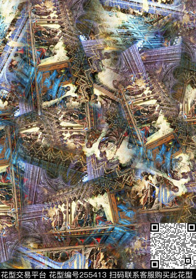 数码印花华亿平台下载（图片编号: 255413） - 瓦栏（Walan）