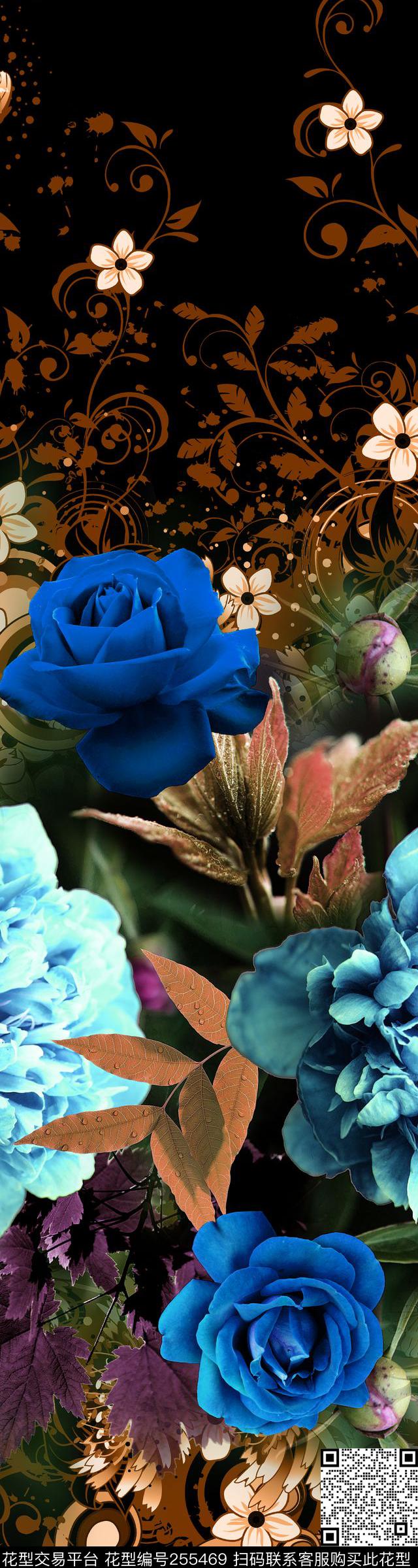 时尚定位数码印花华亿平台下载（图片编号: 255469） - 瓦栏（Walan）