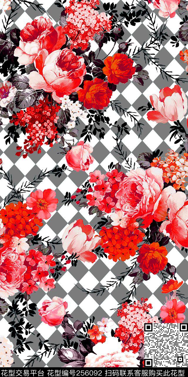 传统印花华亿平台下载（图片编号: 256092） - 瓦栏（Walan）