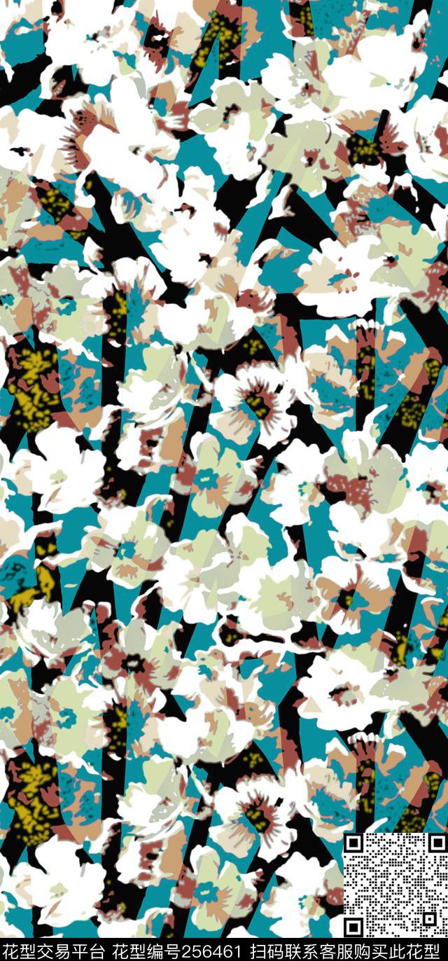 传统印花华亿平台下载（图片编号: 256461） - 瓦栏（Walan）