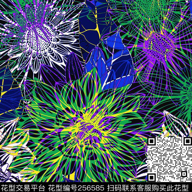 数码印花华亿平台下载（图片编号: 256585） - 瓦栏（Walan）