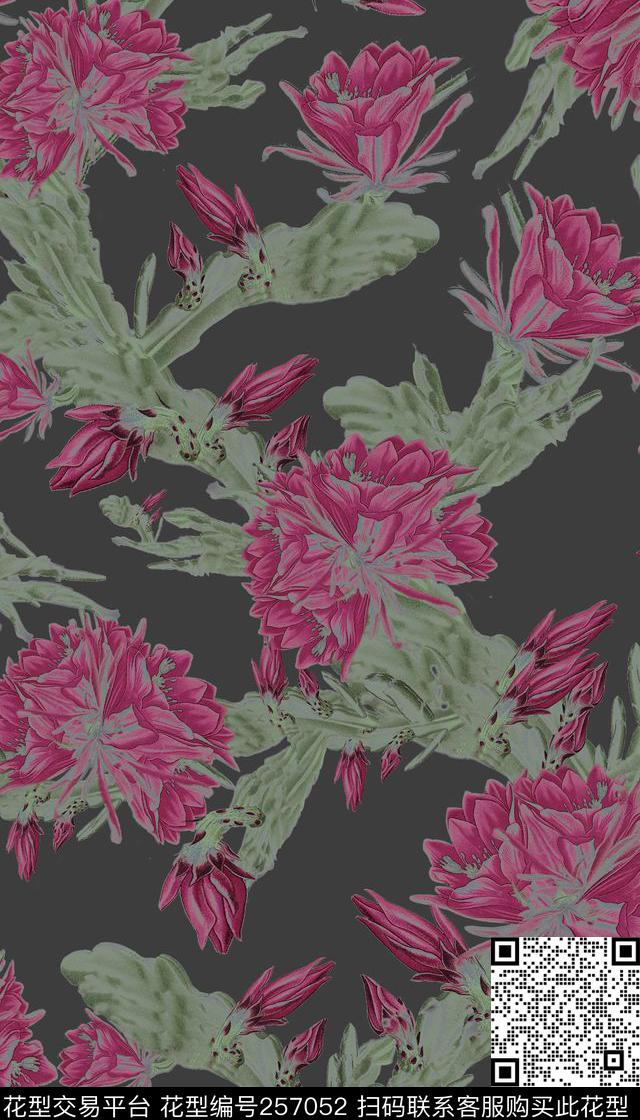 传统印花华亿平台下载（图片编号: 257052） - 瓦栏（Walan）