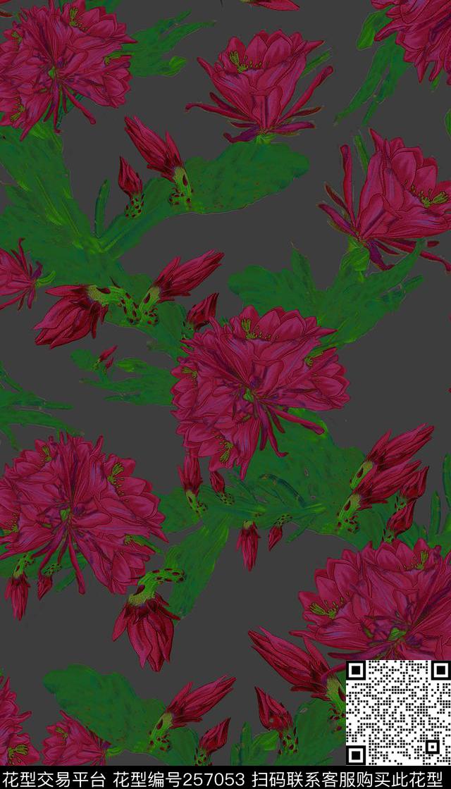 传统印花华亿平台下载（图片编号: 257053） - 瓦栏（Walan）