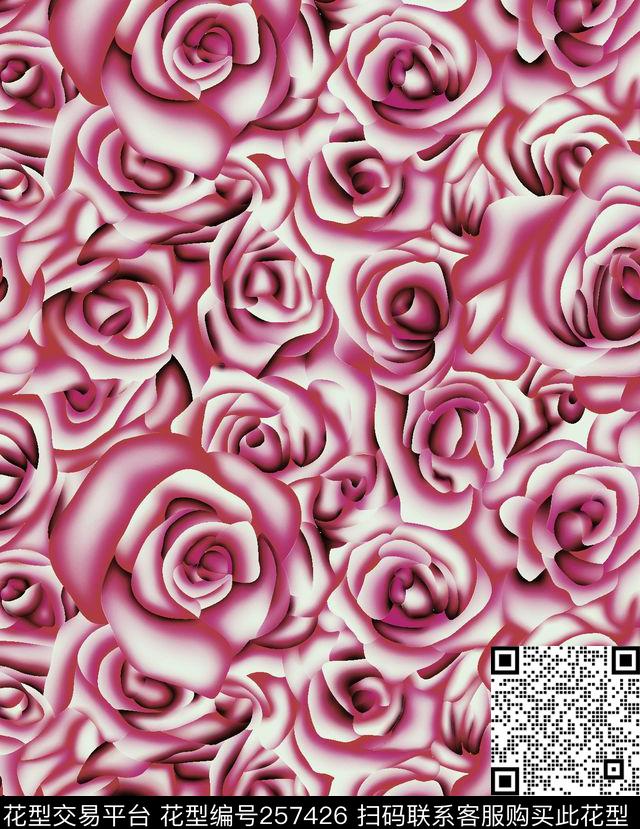 传统印花华亿平台下载（图片编号: 257426） - 瓦栏（Walan）